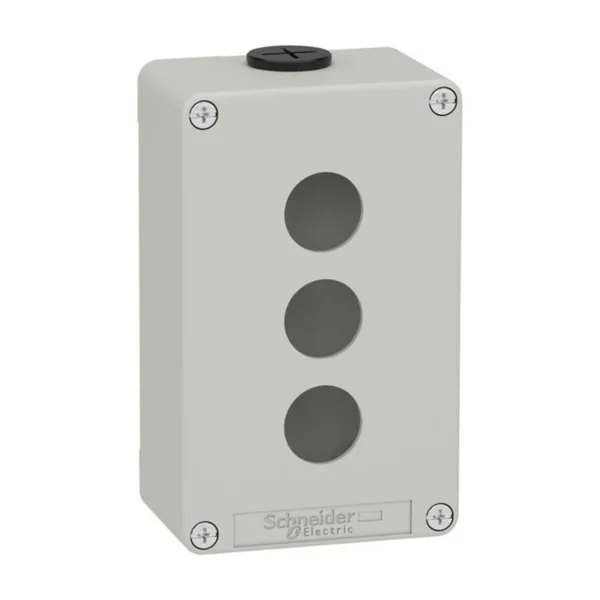 Painikekotelo Schneider Electric Harmony KOTELO HARMAA 3 REIKÄÄ 22 MM