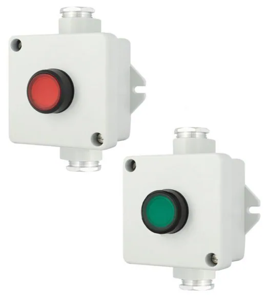 Painonappi Selcast 2 NO(S) VALO HARM IP67