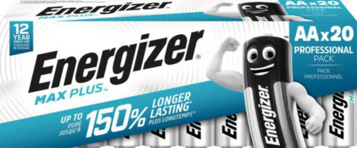 Paristo alkali Energizer Max Plus - PARISTO ALKALI ENERGIZER MAX PLUS AA/E91 20-PAK