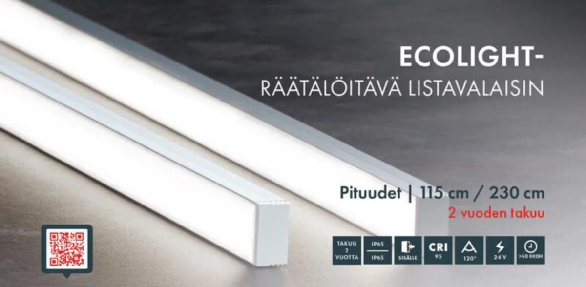 Valoprofiili/-nauha Dreamled Ecolight - VALOPROFIILI/-NAUHA ECOLIGHT ECO1250 IP65 13,8W 930, VAL