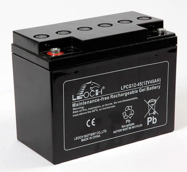 Geeliakut sähköpyörätuoleihin/mopoihin Leoch LPCG12-45 GEELIAKKU T6+A