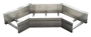 Kulmakappale Systemal Presto Kulma 90° 5-sarja - KULMAKAPPALE SYSTEMAL PRESTO NB550 KULMA 90°