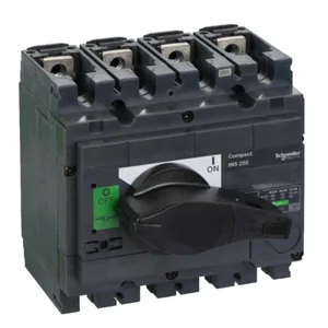 Kuormankytkin vääntö Schneider Electric Compact - KUORMANKYTKIN VÄÄNTÖ COMPACT 31107 INS250 4X250A 690V MUSTA