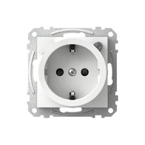 Pistorasia Schneider Electric Exxact 1-osainen vikavirtasuojalla - VIKAVIRTAPISTORASIA EXXACT 1S+RDC 16A/IP20 UKR VAL