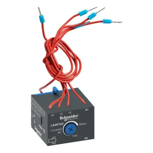 Vetohidastettu apukosketinlohko Schneider Electric TeSys LA2KT2U - AJASTIN TESYS VETOHID. 1-30S 110-240V