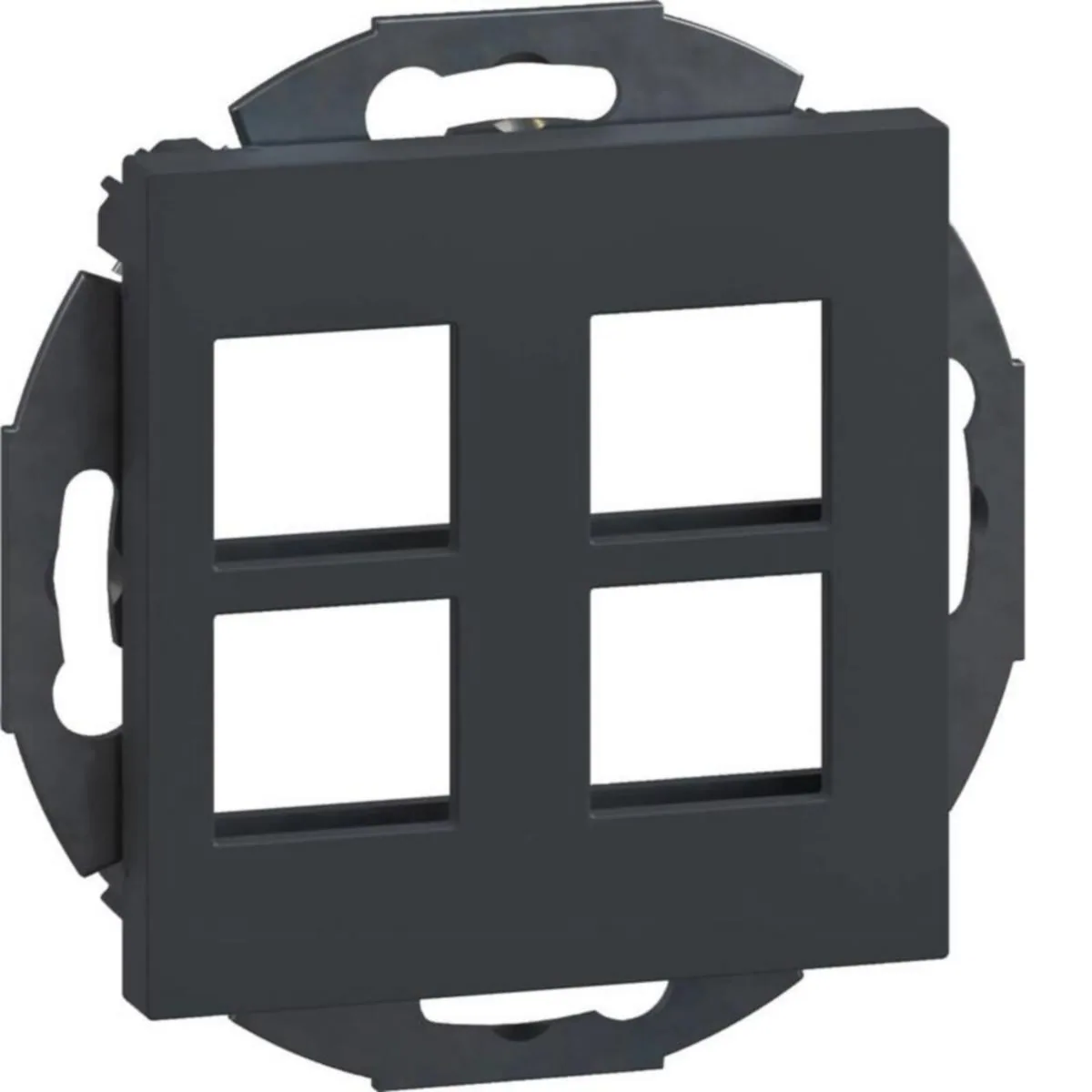 Kanava AV-rasia Hager Ecoline Keystone GSETMM104 4-OS. MUS – musta