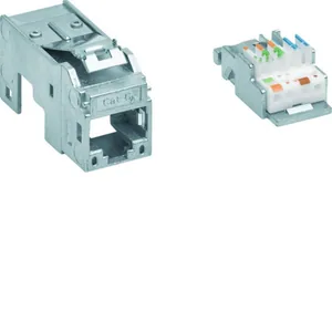 Liitin-CAT6a Hager Ecoline STP - LIITIN-CAT6A ECOLINE GMKRJ45 CAT6A STP KEYSTONE