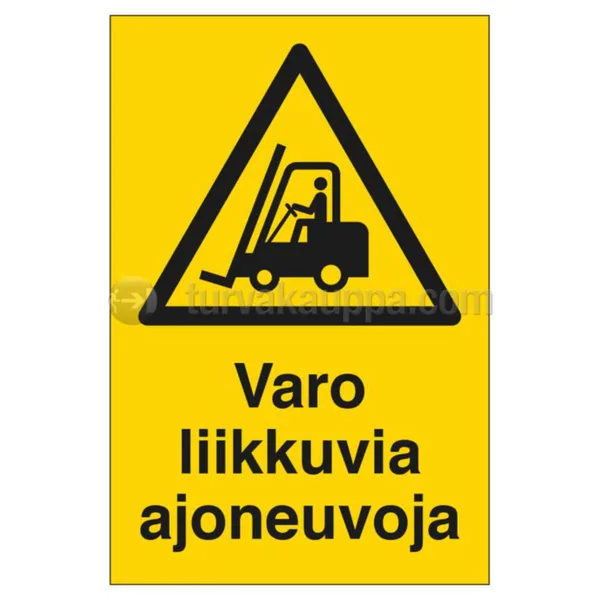 Merkintäkilpi SWM yleiset muovia LIIKKUVIA AJONEUV. 200x300 MU