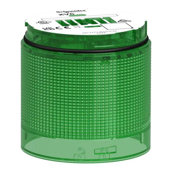 Merkkivalo Schneider Electric Harmony XV6 VILKKUVA VIHREÄ VÄRILLINEN