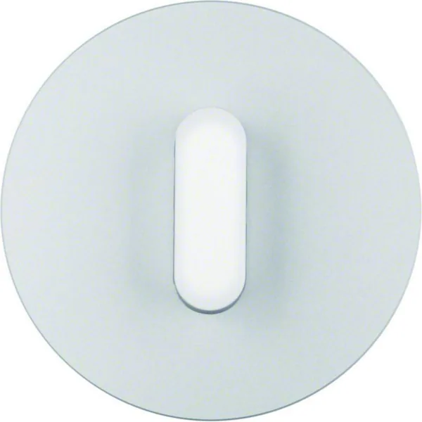 Peitelevy Hager R.classic vääntimellä 1f. w. toggle Al-An/white