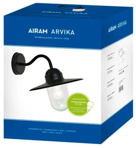 Seinävalaisin ulko Airam Arvika - SEINÄVALAISIN ULKO ARVIKA ARVIKA IP44 E27 60W MU