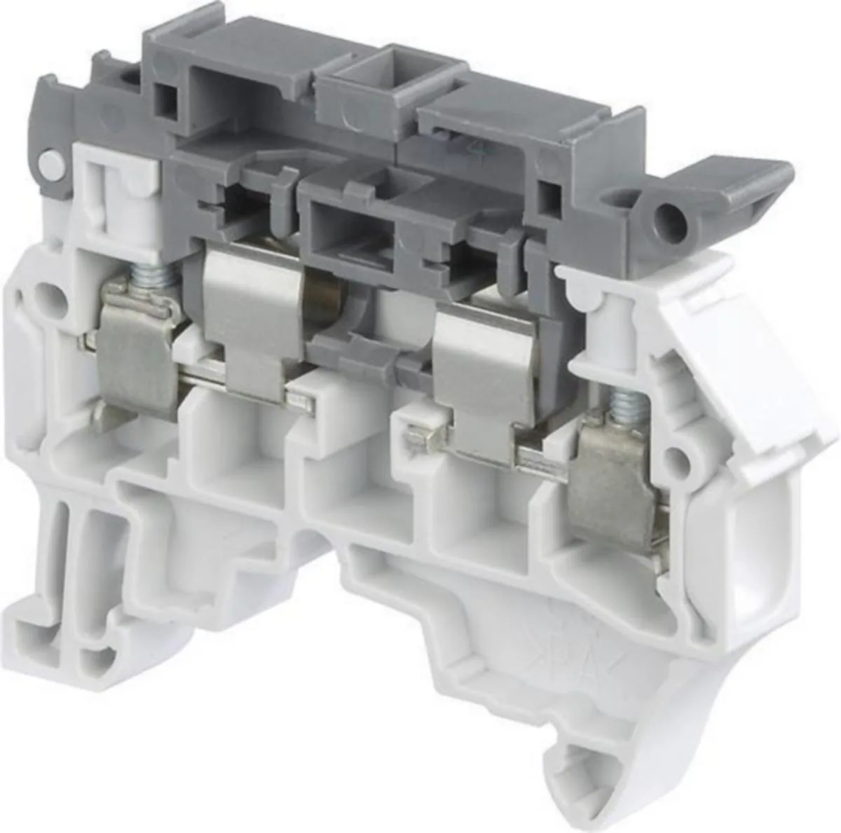 Sulakeliitin TE / ABB Entrelec -liittimet HARMAA, LEV:8MM, JOHTO:4MM2