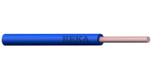 Asennusjohto Reka ML H07V-U ECA 2,5 SININEN IR200