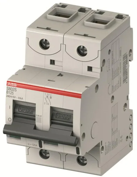 Johdonsuojakatkaisija ABB S800 S802S-K50, 2P K 50A
