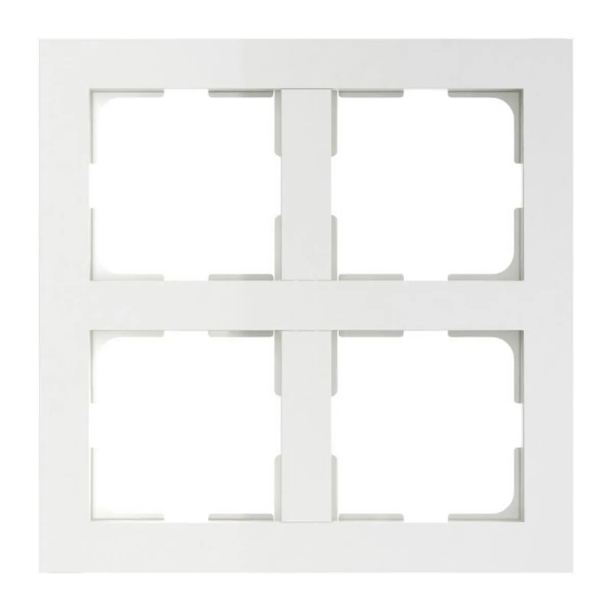 Peitelevy ELKO Plus matriisikehys 2X2 MATRIISI/IP20/156MM VAL – valkoinen