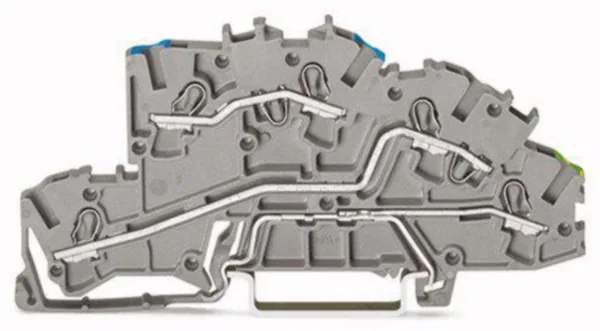 Riviliitin Wago TOPJOB S 2003-7646 N/L/PE 0.25-2.5/4mm2