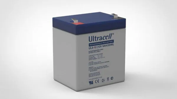 Akku lyijy suljettu Kamic Ultracell UL5-12