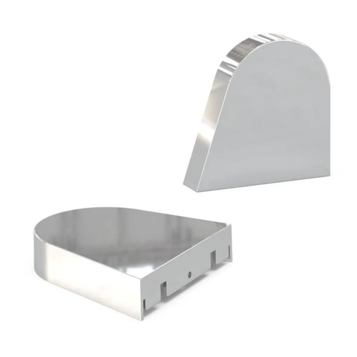 Mekaaninen lisätarvike Ledvance Linear Mirror - MEKAANINEN LISÄTARV LEDVANCE LN MIR END CAPS CHROME