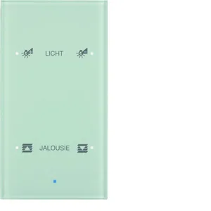 Painike KNX Hager TS Sensor - PAINIKE KNX TS SENSOR 2OS. LISÄT. OP. LASI VAL