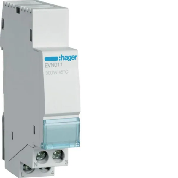 Valonsäädin Hager EVN011 300W RCLPD 1M DIN