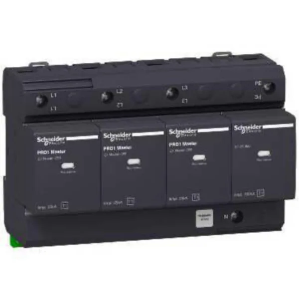 Ylijännitesuoja kiinteistö Schneider Electric Acti 9 Master PRD1 3P+N 350V TYYPPI 1
