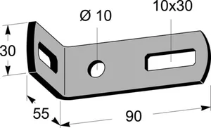 Kulmakiinnitin MP-Bolagen MP90.. - KULMAKIINNITIN MP-BOLAGEN MP-900V KULMAKIINNITIN