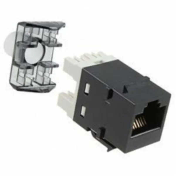 Liitinyksikkö Netconnect Cat6 UTP SL MUSTA