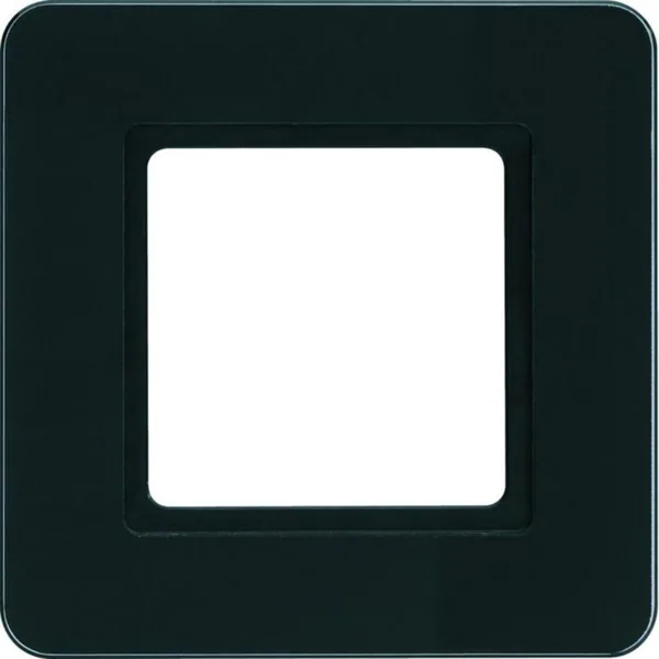 Peitelevy Hager Q.7 1f. f. LED light mod. gl. blck