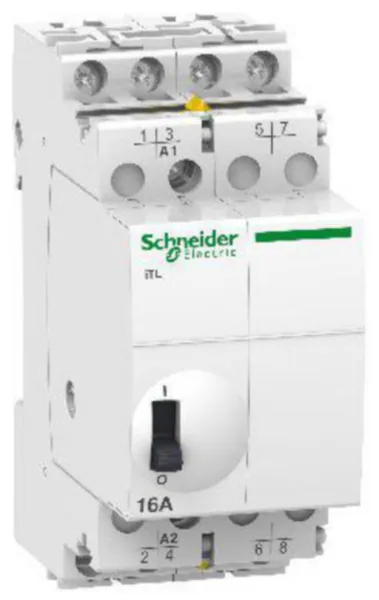 Sysäysrele Schneider Electric Acti 9 ITL 16A 4S 230VAC/110VDC