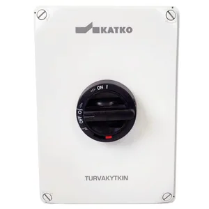 Turvakytkin väännin Katko IsoSafe KUM - TURVAKYTKIN VÄÄNNIN KUM 3X80A 400V 45KW