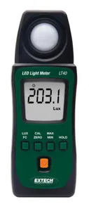 Valaistusvoimakkuusmittari LT40 Extech - VALAISTUSVOIMAKKUUSMITT EXTECH LED LUX-MITTARI 400000lux