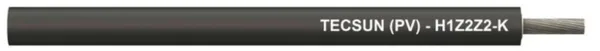 Asennusjohto-HF Prysmian Tecsun H1Z2Z2-K ASENNUSJOHTO HF 1.5KV (DC) PR. 50 MU LSZH PK500