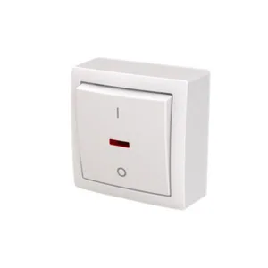 Kytkin ABB Saga pinta-asennus 2, IP21 - KYTKIN SAGA 2/16AX/250V/IP21 PPJ 2X VA