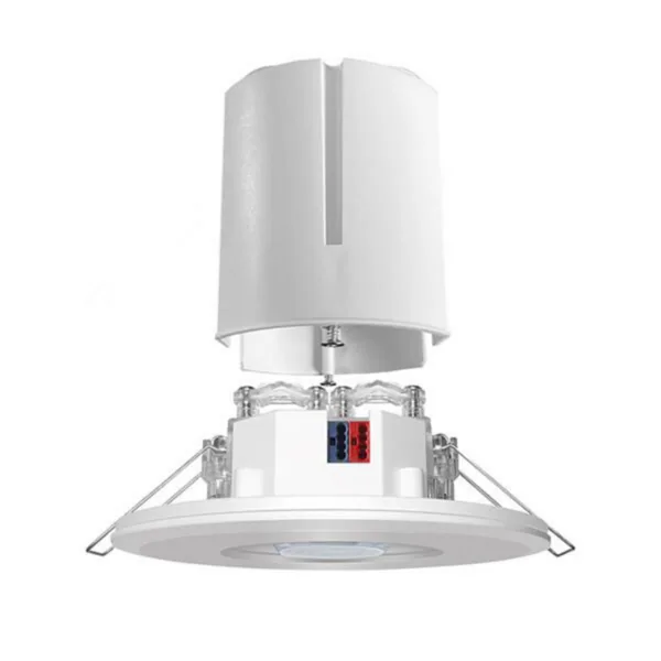 Läsnäolotunnistin ESYLUX FLAT PD-FLAT 360I/8 RW FM KNX