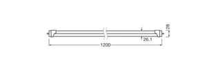 LED-valoputki T8 Ledvance Superior LED Tube - LED-VALOPUTKI T8 LEDVANCE T8 EM S UO 1200 14W/840 HT