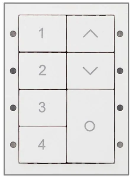 Modulaarinen ohjauspaneeli Helvar Digidim 13xx NÄPPÄIMISTÖ 135W