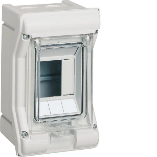 Moduulikotelo pinta Hager Vector IP65 PC VE103PN 1x3MOD PC-UV