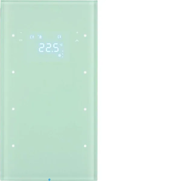 Painike KNX Hager R.3 3OS TERM+LED-N. LASI VAL