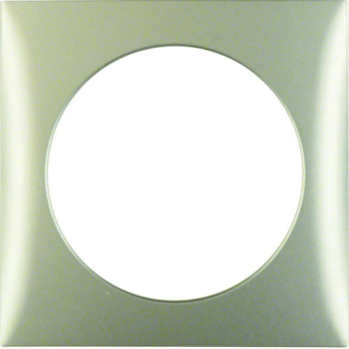 Peitelevy Hager Integro Flow 1-fold st.steel – ruostumaton teräs (RST)