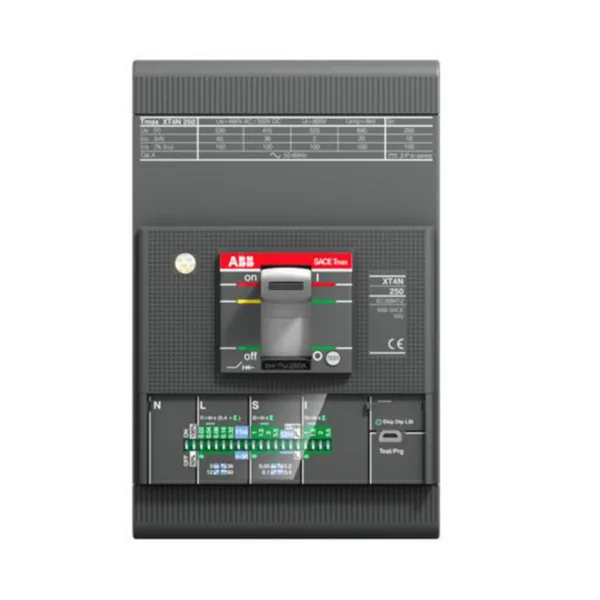 Kompaktikatkaisija ABB XT XT4S 250 EKIP LS/I IN=250A 3P