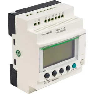Ohjelmoitava rele Schneider Electric Zelio SR - OHJELMOITAVA RELE ZELIO SR 10 I-O 100-240 VAC