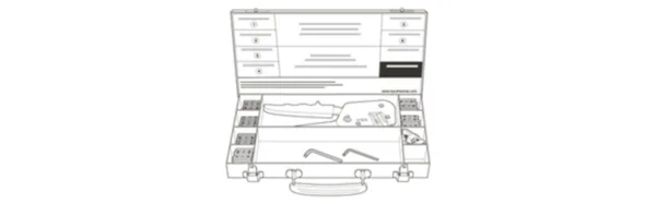 Puristuspihdit PI-Tool Raychem PI-TOOL-SET-01 PI-KAAP 4mm2