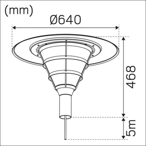 Pylväsvalaisin Hide-a-lite Pave Post - PYLVÄSVALAISIN PAVE POST IP65 2580LM ANT TOP DECO II