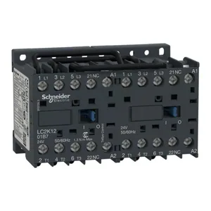 Suunnanvaihtokontaktori Schneider Electric TeSys - SUUNNANVAIHTOKONTAKTORI TESYS LC2K1201P7 12A 3S 1A+1A 230VAC