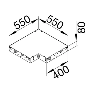 Tasokulma Hager tehalit.BKG - TASOKULMA TEHALIT.BKG BKGD RUNKO FE 400X80 ZN
