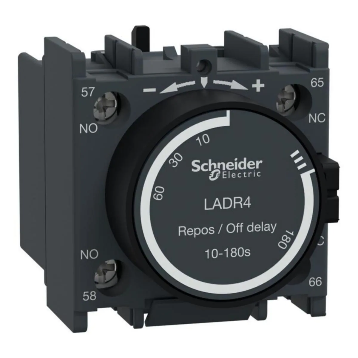Aikahidastuslohko Schneider Electric TeSys PÄÄSTÖHID. 10-180S. 1S+1A