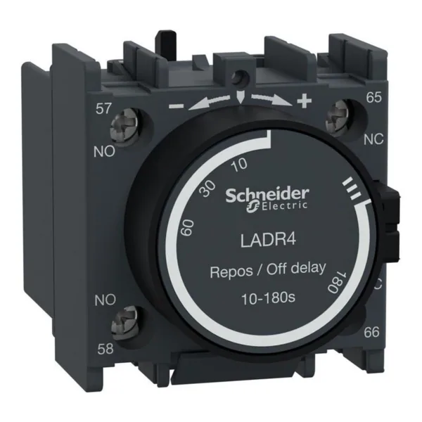 Aikahidastuslohko Schneider Electric TeSys PÄÄSTÖHID. 10-180S. 1S+1A