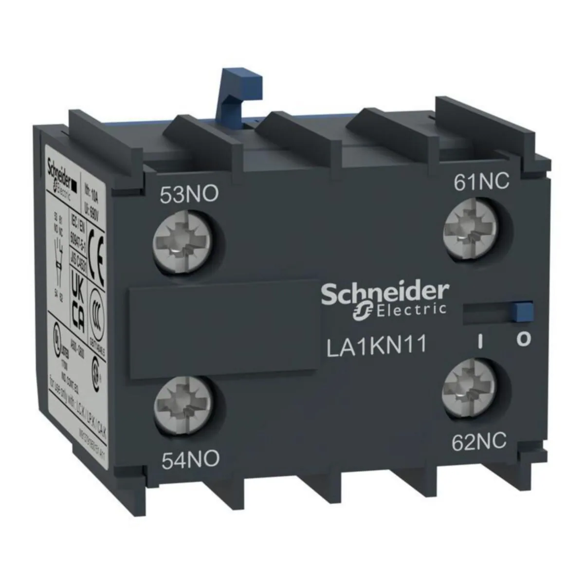 Apukosketinlohko Schneider Electric TeSys LA1KN02, PÄÄLLE 0S+2A