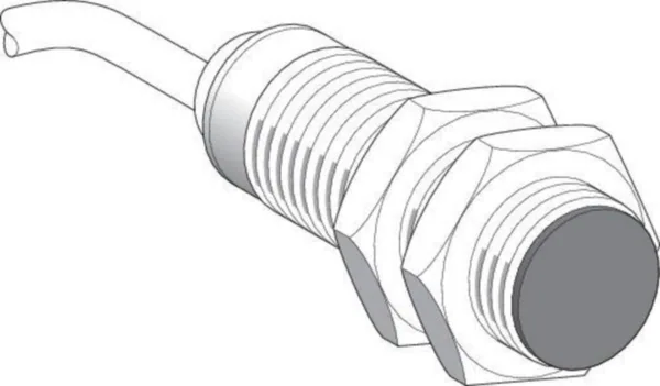 Induktiivinen tunnistin Telemecanique OsiSense XS612B3-sarja M12 XS612B3DBL2 DC NC SN=4MM 2M