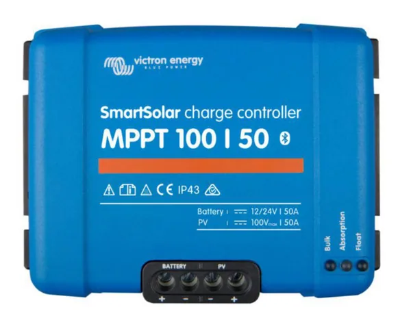 Lataussäätimet Victron Energy SmartSolar Lataussäädin MPPT 100/50